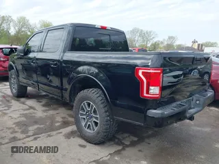 2017 Ford F-150 XL with VIN 1FTEW1EF9HKC54488, listed as a IAAI auction lot 42010877 with 186,860 mi miles. Bid and sale history available at carsss.com. Image 3.