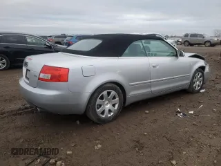 2003 Audi A4 3.0L with VIN WAUAT48H03K017352, listed as a Copart auction lot 82032444 with 155,535 mi miles and Salvage Title. Bid and sale history available at carsss.com. Image 3.