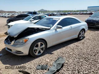 2012 Mercedes-Benz CL-Class CL 550 with VIN WDDEJ9EB2CA030266, listed as a Copart auction lot 71127814 with 38,542 mi miles and Salvage Title. Bid and sale history available at carsss.com. Image 1.