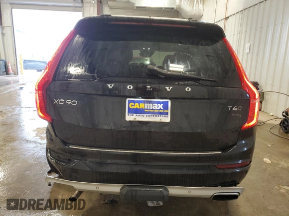 2017 Volvo XC90 Momentum with VIN YV4A22PK9H1115555, listed as a Copart auction lot 85337894 with 126,015 mi miles and Non Repairable. Bid and sale history available at carsss.com. Image 6.