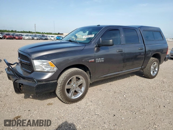 2016 Ram 1500 Tradesman z VIN 3C6RR7KT1GG376846, wystawiony jako Copart lot #57283185 z przebiegiem 214 594 mil mil oraz Szkoda całkowita • Salvage title. Historia ofert i sprzedaży dostępna na DreamBid. Obrazek 1.