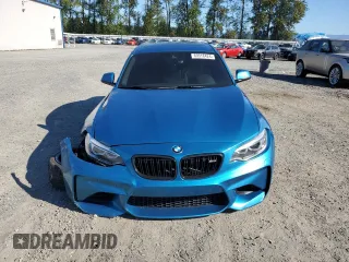 2017 BMW M2 with VIN WBS1H9C56HV886695, listed as a Copart auction lot 69318424 with 37,032 mi miles and Salvage Title. Bid and sale history available at carsss.com. Image 5.