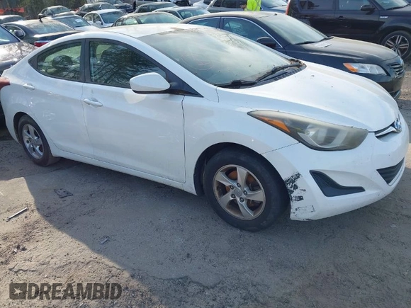 2014 Hyundai Elantra SE with VIN 5NPDH4AE6EH506342, listed as a IAAI auction lot 41913469 with 184,869 mi miles and . Bid and sale history available at DreamBid. Image 1.