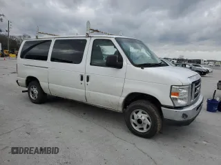 2008 Ford Econoline Passenger XL with VIN 1FMNE11W48DA43630, listed as a Copart auction lot 49705745 with 151,622 mi miles and Salvage Title. Bid and sale history available at DreamBid. Image 4.