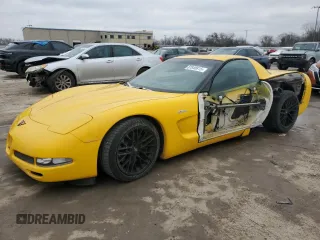2004 Chevrolet Corvette Z06 with VIN 1G1YY12S445111300, listed as a Copart auction lot 87840815 with 120,463 mi miles and Salvage Title. Bid and sale history available at carsss.com. Image 1.