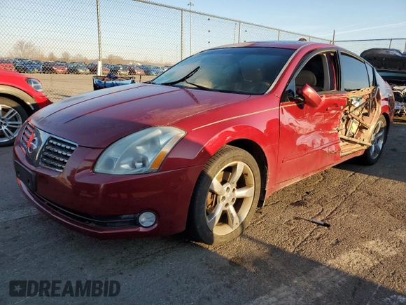 2006 Nissan Maxima 3.5 SL with VIN 1N4BA41E76C813565, listed as a Copart auction lot 50340495 with 168,689 mi miles and Salvage Title. Bid and sale history available at carsss.com. Image 1.