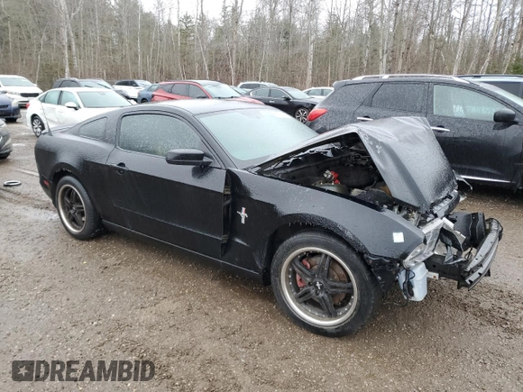 2014 Ford Mustang V6 with VIN 1ZVBP8AM9E5220605, listed as a Copart auction lot 82690174 with 99,331 mi miles and Clean Title. Bid and sale history available at carsss.com. Image 4.