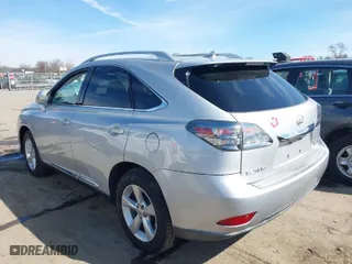 2010 Lexus RX 350 with VIN 2T2BK1BA0AC011677, listed as a IAAI auction lot 41552850 with NaN miles. Bid and sale history available at carsss.com. Image 3.