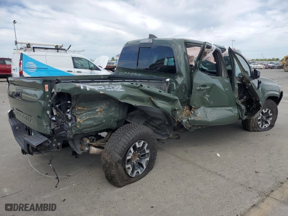 2020 Toyota Tacoma 4WD SR5 with VIN 5TFCZ5AN0LX228859, listed as a Copart auction lot 52820355 with 0 mi miles and Non Repairable. Bid and sale history available at carsss.com. Image 3.