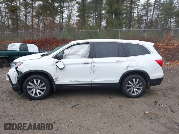 2022 Honda Pilot EX-L with VIN 5FNYF6H54NB020832, listed as a IAAI auction lot 40916277 with 58,441 mi miles. Bid and sale history available at carsss.com. Image 15.