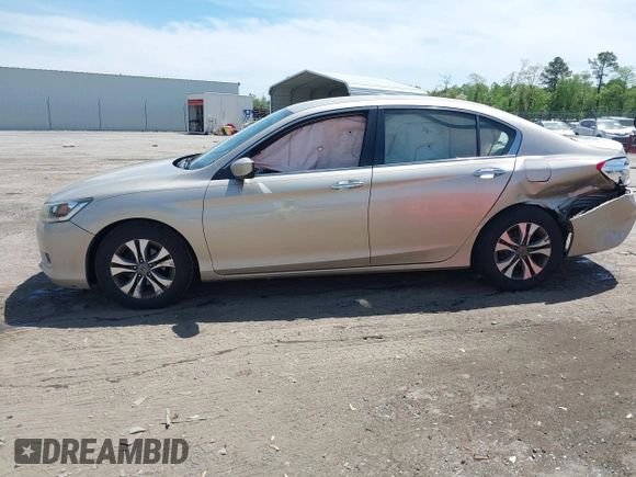 2015 Honda Accord LX with VIN 1HGCR2F36FA265770, listed as a IAAI auction lot 42106135 with 94,814 mi miles. Bid and sale history available at carsss.com. Image 14.
