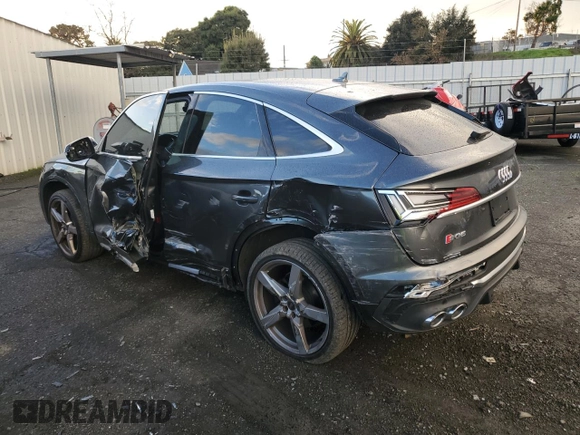 2022 Audi SQ5 Sportback Premium with VIN WA114AFY5N2052757, listed as a Copart auction lot 39362974 with 17,354 mi miles and . Bid and sale history available at DreamBid. Image 2.