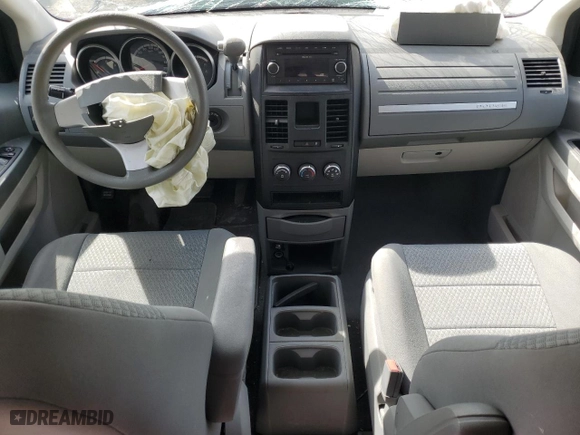 2010 Dodge Grand Caravan SE with VIN 2D4RN4DE8AR276104, listed as a Copart auction lot 51951345 with 0 mi miles and Salvage Title. Bid and sale history available at carsss.com. Image 8.