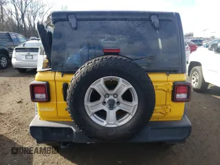 2019 Jeep Wrangler Unlimited Sport with VIN 1C4HJXDG1KW579578, listed as a Copart auction lot 88241065 with 69,083 mi miles and Salvage title. Bid and sale history available at DreamBid. Image 6.