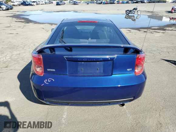 2003 Toyota Celica GT with VIN JTDDR32TX30161248, listed as a Copart auction lot 49650595 with 179,616 mi miles and Salvage Title. Bid and sale history available at DreamBid. Image 6.
