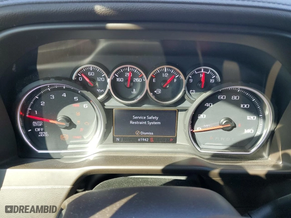 2020 Chevrolet Silverado 1500 LTZ with VIN 1GCPWEED9LZ257311, listed as a Copart auction lot 77463504 with 61,942 mi miles and Clean Title. Bid and sale history available at carsss.com. Image 9.