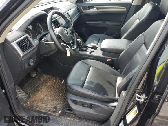 2019 Volkswagen Atlas SE with VIN 1V2UR2CA6KC510456, listed as a Copart auction lot 61210805 with 100,359 mi miles and Salvage title. Bid and sale history available at DreamBid. Image 7.