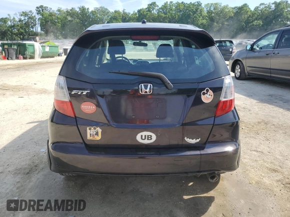2013 Honda Fit Sport with VIN JHMGE8H57DC004712, listed as a Copart auction lot 51426885 with 203,217 mi miles and Salvage Title. Bid and sale history available at carsss.com. Image 6.