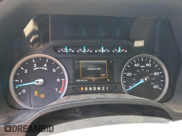 2019 Ford F-350 XL with VIN 1FT8X3B60KEC86911, listed as a Copart auction lot 62609834 with 48,549 mi miles and Salvage title. Bid and sale history available at DreamBid. Image 9.