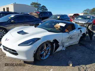 2018 Chevrolet Corvette 3LT with VIN 1G1YF2D77J5104700, listed as a IAAI auction lot 41225626 with 25,091 mi miles. Bid and sale history available at carsss.com. Image 6.