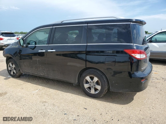 2017 Nissan Quest SV with VIN JN8AE2KP5H9165565, listed as a Copart auction lot 54543614 with 83,505 mi miles. Bid and sale history available at carsss.com. Image 2.