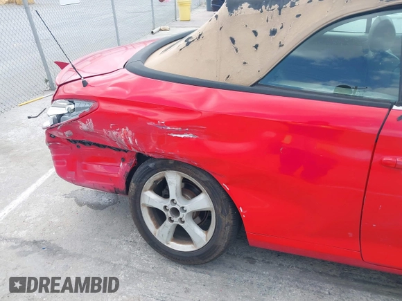 2006 Toyota Solara SE with VIN 4T1FA38P96U070796, listed as a IAAI auction lot 42121551 with 111,606 mi miles and . Bid and sale history available at DreamBid. Image 18.