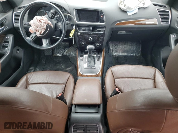 2015 Audi Q5 Premium with VIN WA1CFAFP4FA055408, listed as a Copart auction lot 46178235 with 90,187 mi miles and Salvage Title. Bid and sale history available at carsss.com. Image 8.