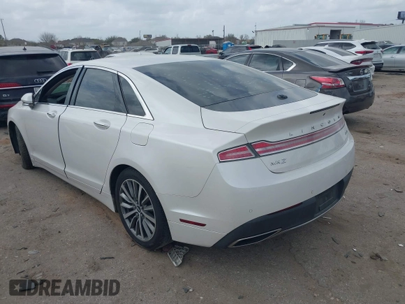 2017 Lincoln MKZ Hybrid Premiere with VIN 3LN6L5KU8HR629821, listed as a IAAI auction lot 41746310 with 106,941 mi miles. Bid and sale history available at carsss.com. Image 3.