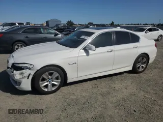 2013 BMW 5 Series 528i with VIN WBAXG5C58DD229195, listed as a Copart auction lot 52193215 with 74,240 mi miles and Salvage Title. Bid and sale history available at carsss.com. Image 1.