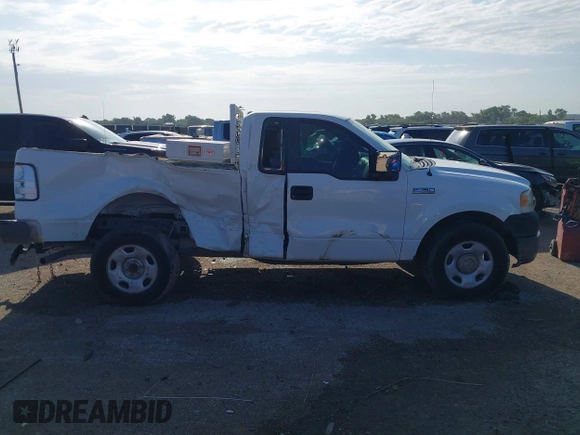 2007 Ford F-150 XL with VIN 1FTRF12W07NA59639, listed as a IAAI auction lot 42446252 with 60,757 mi miles and . Bid and sale history available at DreamBid. Image 13.