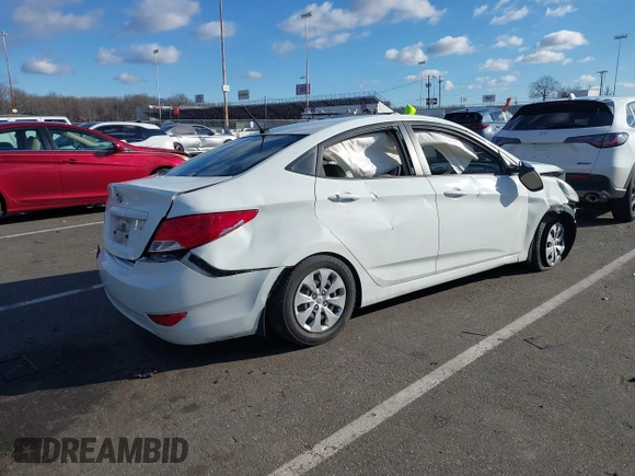 2015 Hyundai Accent GLS with VIN KMHCT4AE0FU926952, listed as a IAAI auction lot 41225280 with 51,148 mi miles and . Bid and sale history available at DreamBid. Image 4.