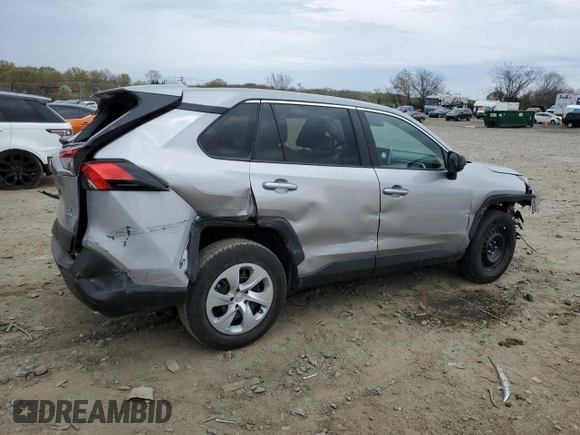 2024 Toyota RAV4 LE with VIN 2T3F1RFV4RW468000, listed as a Copart auction lot 52670895 with 22,419 mi miles and Non Repairable. Bid and sale history available at carsss.com. Image 3.