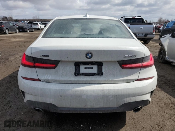 2019 BMW 3 Series 330i xDrive with VIN WBA5R7C51KAJ83334, listed as a Copart auction lot 50067505 with 104,019 mi miles and Clean Title. Bid and sale history available at carsss.com. Image 6.