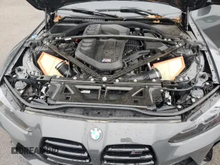 2024 BMW M4 Competition xDrive with VIN WBS43AZ01RCR15588, listed as a Copart auction lot 83967674 with 9,061 mi miles and Salvage Title. Bid and sale history available at carsss.com. Image 13.