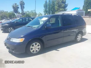 2003 Honda Odyssey EX-L z VIN 5FNRL189X3B151554, wystawiony jako IAAI lot #42297496 z przebiegiem 172 719 mil mil oraz . Historia ofert i sprzedaży dostępna na DreamBid. Obrazek 2.