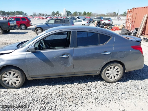 2019 Nissan Versa Sedan SV with VIN 3N1CN7AP0KL831378, listed as a IAAI auction lot 41694099 with 148,841 mi miles. Bid and sale history available at carsss.com. Image 14.