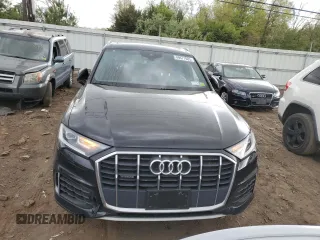 2020 Audi Q7 Premium with VIN WA1AXAF76LD010727, listed as a Copart auction lot 49677003 with 50,142 mi miles. Bid and sale history available at carsss.com. Image 5.