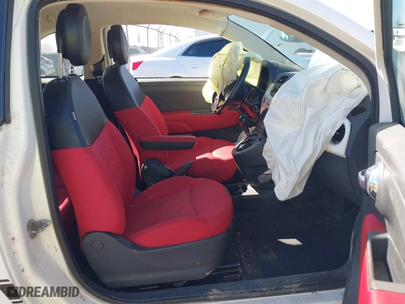 2012 FIAT 500 Pop with VIN 3C3CFFAR3CT343957, listed as a IAAI auction lot 41898756 with 26,871 mi miles. Bid and sale history available at carsss.com. Image 5.