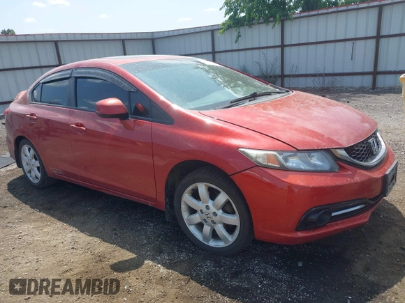 2013 Honda Civic Si with VIN 2HGFB6E58DH701335, listed as a IAAI auction lot 42497447 with 164,724 mi miles and . Bid and sale history available at DreamBid. Image 1.