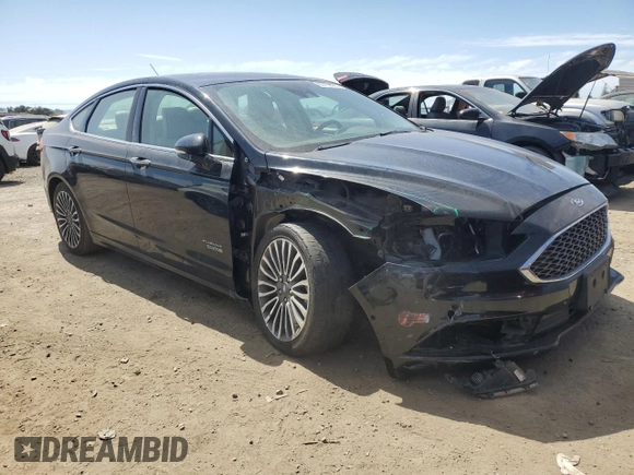 2017 Ford Fusion Titanium with VIN 3FA6P0SU5HR277220, listed as a Copart auction lot 63799685 with 123,837 mi miles and Salvage title. Bid and sale history available at DreamBid. Image 4.