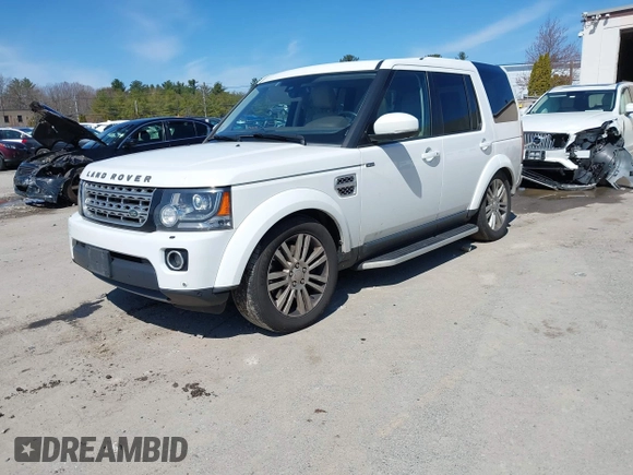 2015 Land Rover LR4 Lux with VIN SALAK2V67FA775947, listed as a IAAI auction lot 42038771 with 164,957 mi miles and . Bid and sale history available at DreamBid. Image 2.
