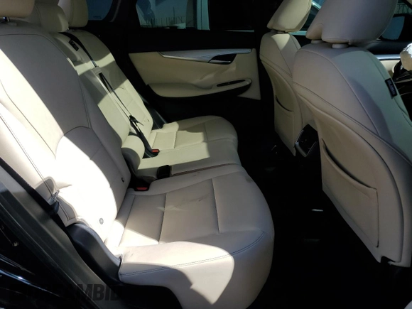 2019 Infiniti QX50 Luxe with VIN 3PCAJ5M11KF135820, listed as a Copart auction lot 58024215 with 64,340 mi miles and Salvage title. Bid and sale history available at DreamBid. Image 11.