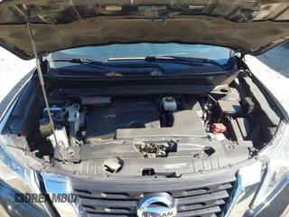 2017 Nissan Pathfinder S with VIN 5N1DR2MN2HC644842, listed as a IAAI auction lot 41654146 with 153,020 mi miles. Bid and sale history available at carsss.com. Image 10.