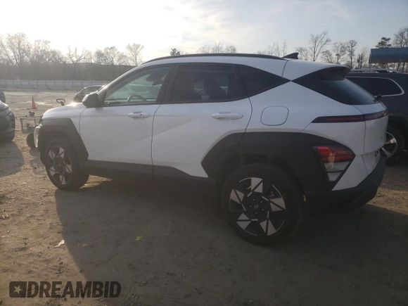2024 Hyundai Kona SEL with VIN KM8HBCAB7RU038874, listed as a Copart auction lot 44192625 with 24,666 mi miles and Clean Title. Bid and sale history available at carsss.com. Image 2.