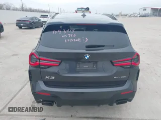 2022 BMW X3 sDrive30i with VIN 5UX43DP09N9J17924, listed as a IAAI auction lot 41586274 with 33,607 mi miles and . Bid and sale history available at DreamBid. Image 17.