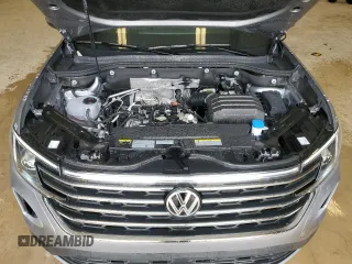2025 Volkswagen Atlas SE with VIN 1V2WR2CA7SC503945, listed as a Copart auction lot 56392675 with 6,829 mi miles and Clean title. Bid and sale history available at DreamBid. Image 12.