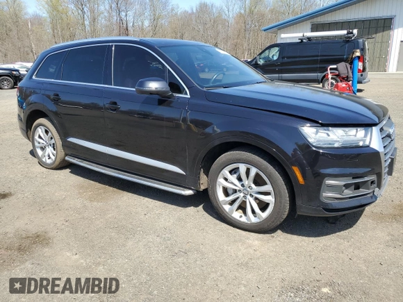 2018 Audi Q7 Premium Plus with VIN WA1LAAF70JD051877, listed as a Copart auction lot 54546685 with 121,056 mi miles and Clean Title. Bid and sale history available at carsss.com. Image 4.