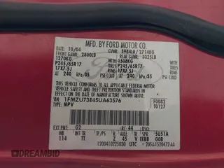 2005 Ford Explorer XLT z VIN 1FMZU73E454A63576, wystawiony jako IAAI lot #42532397 z przebiegiem 99 903 mil mil oraz . Historia ofert i sprzedaży dostępna na DreamBid. Obrazek 9.