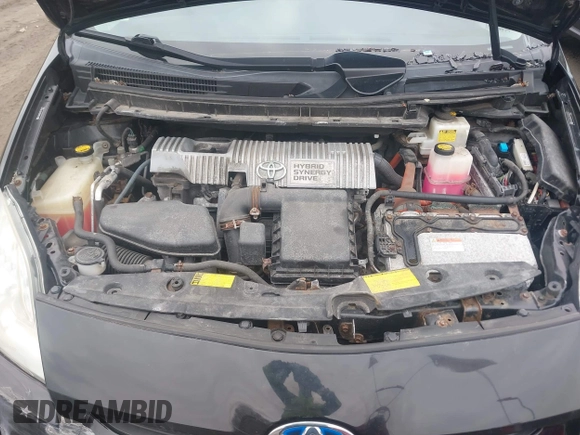 2011 Toyota Prius I with VIN JTDKN3DU2B1385471, listed as a IAAI auction lot 42017682 with 136,304 mi miles. Bid and sale history available at carsss.com. Image 10.