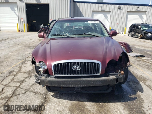 2005 Hyundai Sonata GLS with VIN KMHWF35H15A119097, listed as a Copart auction lot 52552815 with 144,257 mi miles and Salvage Title. Bid and sale history available at carsss.com. Image 5.